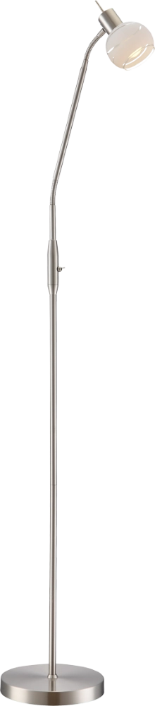 Lampe de pied Elliott nickel