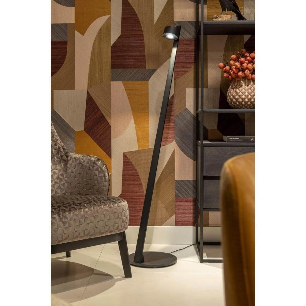 Lampadaire design Omega noir Artdelight 8720701100343