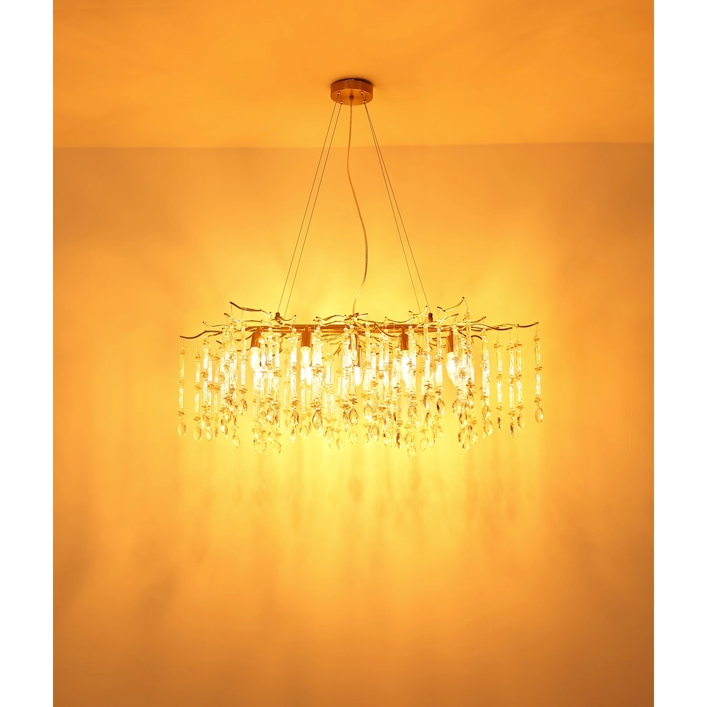 Lampe suspendue Gloria 150 cm d’or Globo 9007371572991