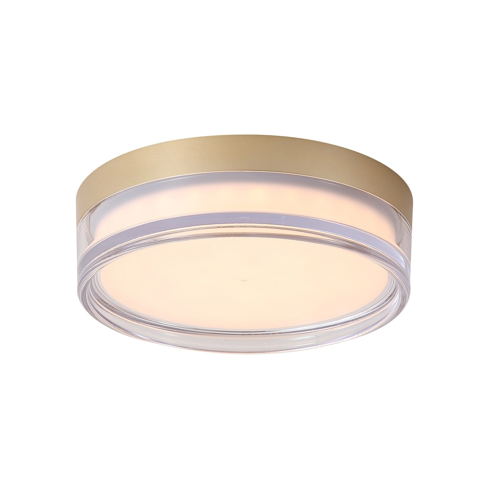 Lampe de plafond Button Ø 23cm d’or