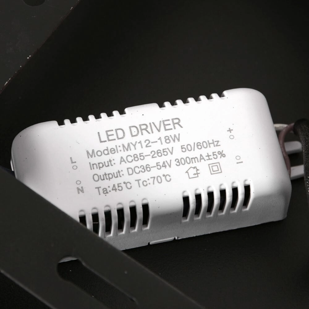 Plafonnier LED moderne Ringlux noir - Ø 32cm Steinhauer 8712746170573