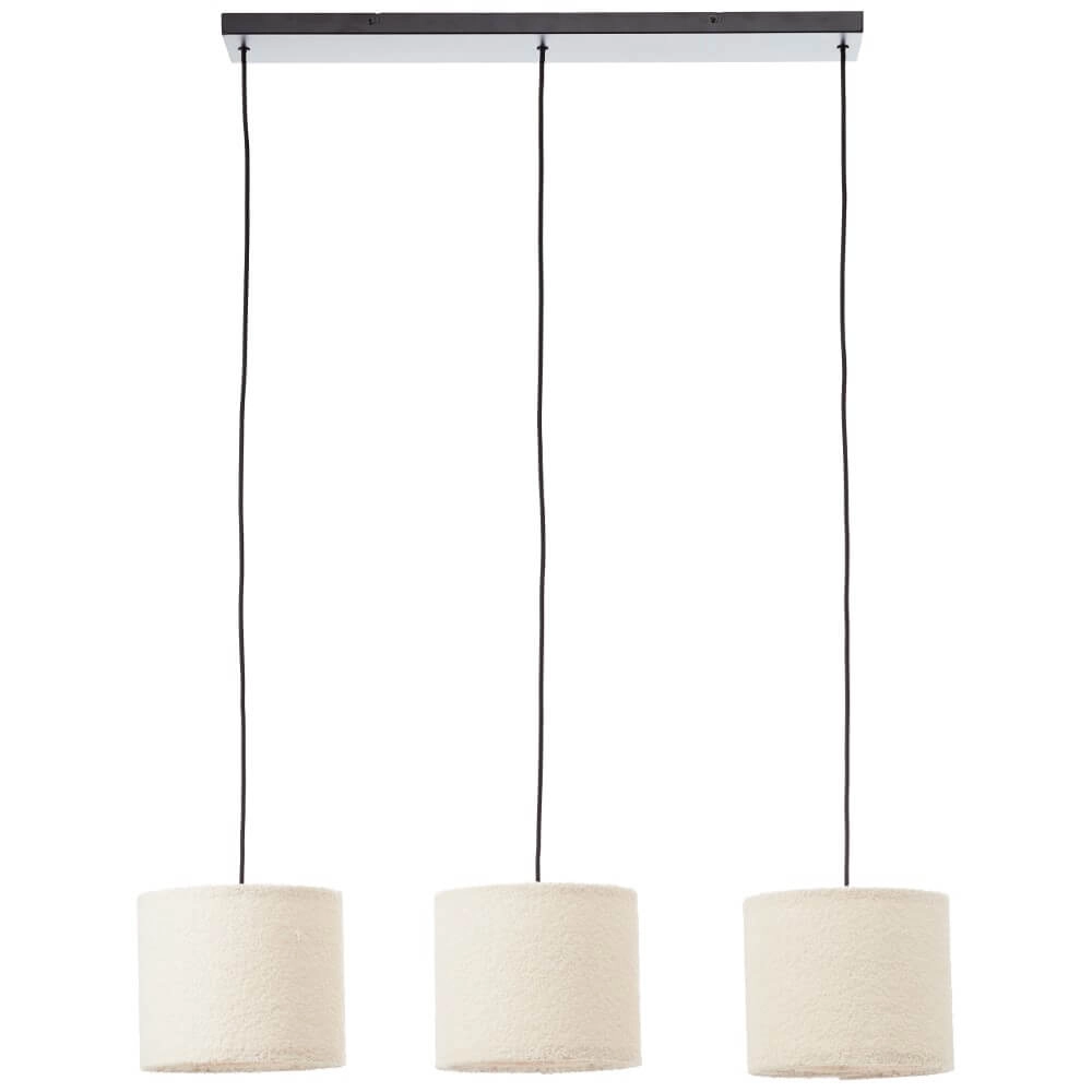 Lampe à suspension crème Teddy Ø45cm Brilliant 4004353447273