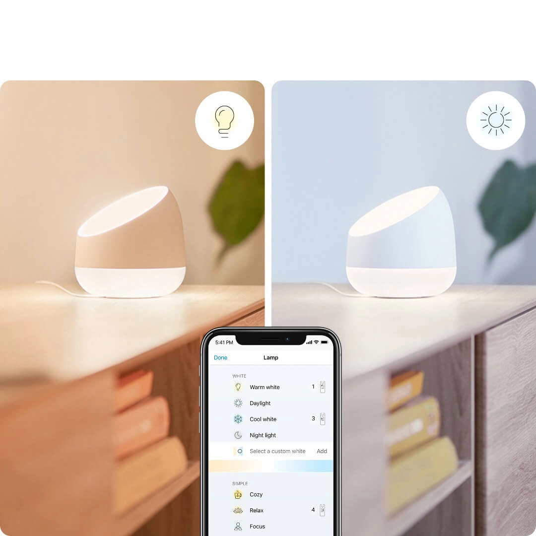 Lampe de table intelligente Squire WiZ 8719514553026