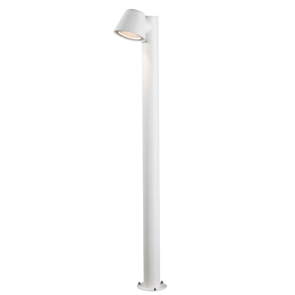 Spot de jardin Trieste 100cm blanc mat