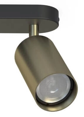 Spot double en saillie Eye or avec du noir Lyora 5903139881791