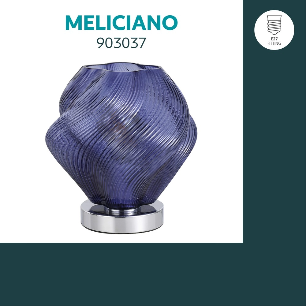 Conception des lampes de table Vicenne bleu Eglo 9008606405251