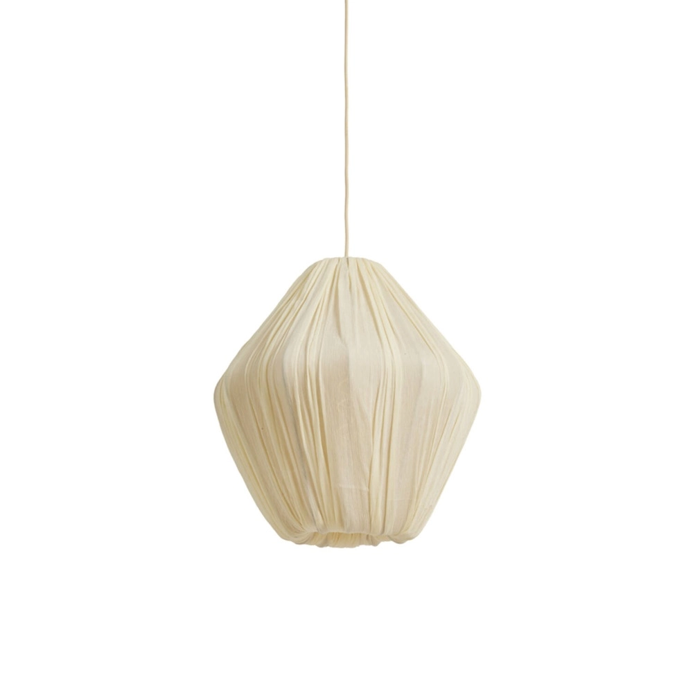 Lampe suspendue Tambisan blanc Ø 44cm