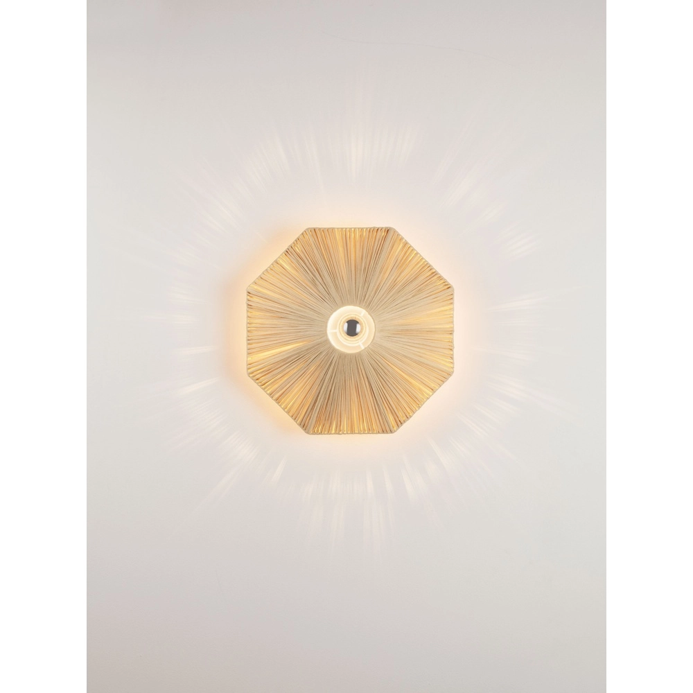 Lampe murale Japandi Elvio Ø 45cm Lyora 5212017493910