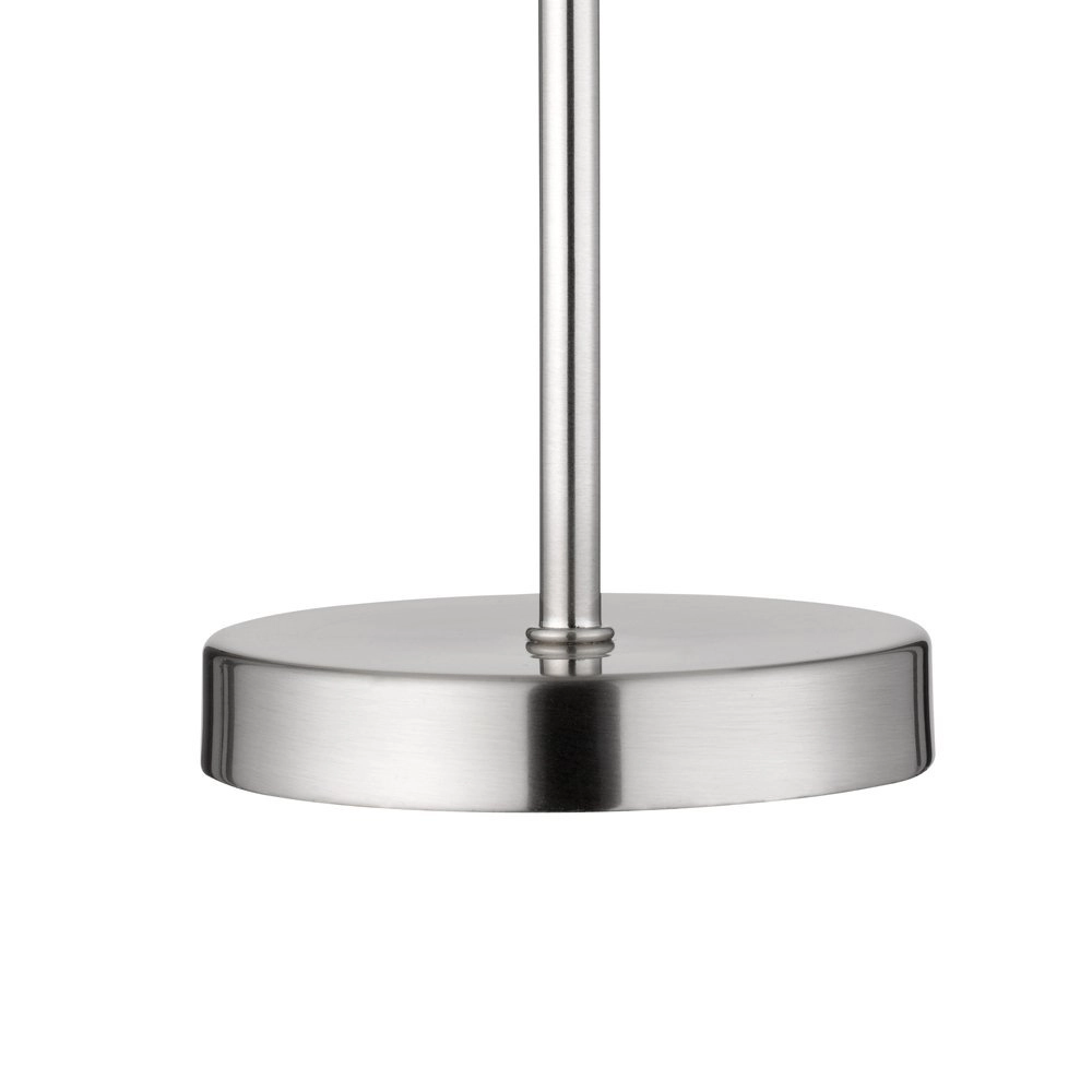 Lampe de table LED Queen 24cm gris métallisé Trio 4017807369533