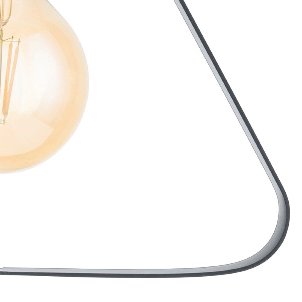 Lampe à suspension Bedington Triangle noir Eglo 9002759497743