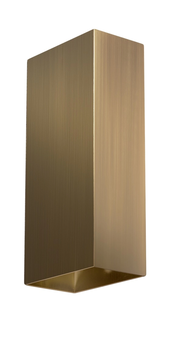 Projecteur mural élégant David bronze