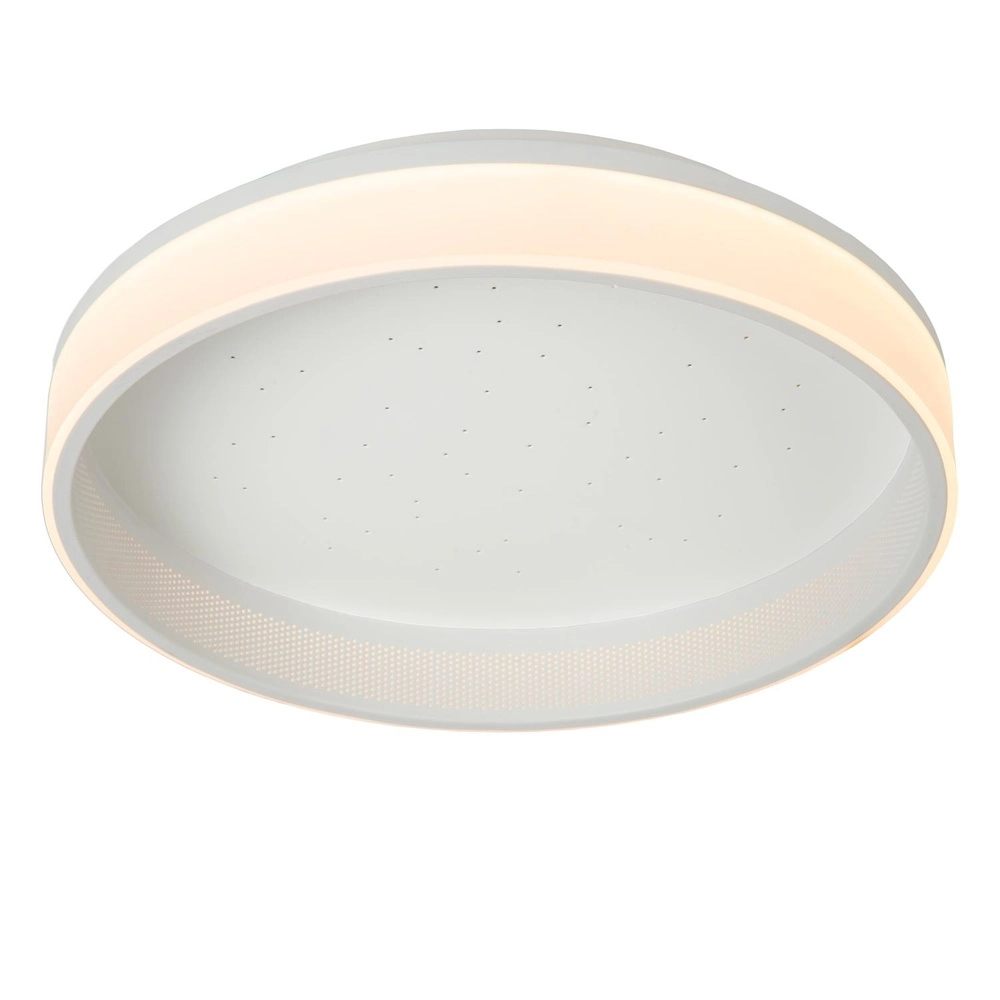 Conception de plafonds Estreja Ø 40 cm de blanc Lucide 5411212712813