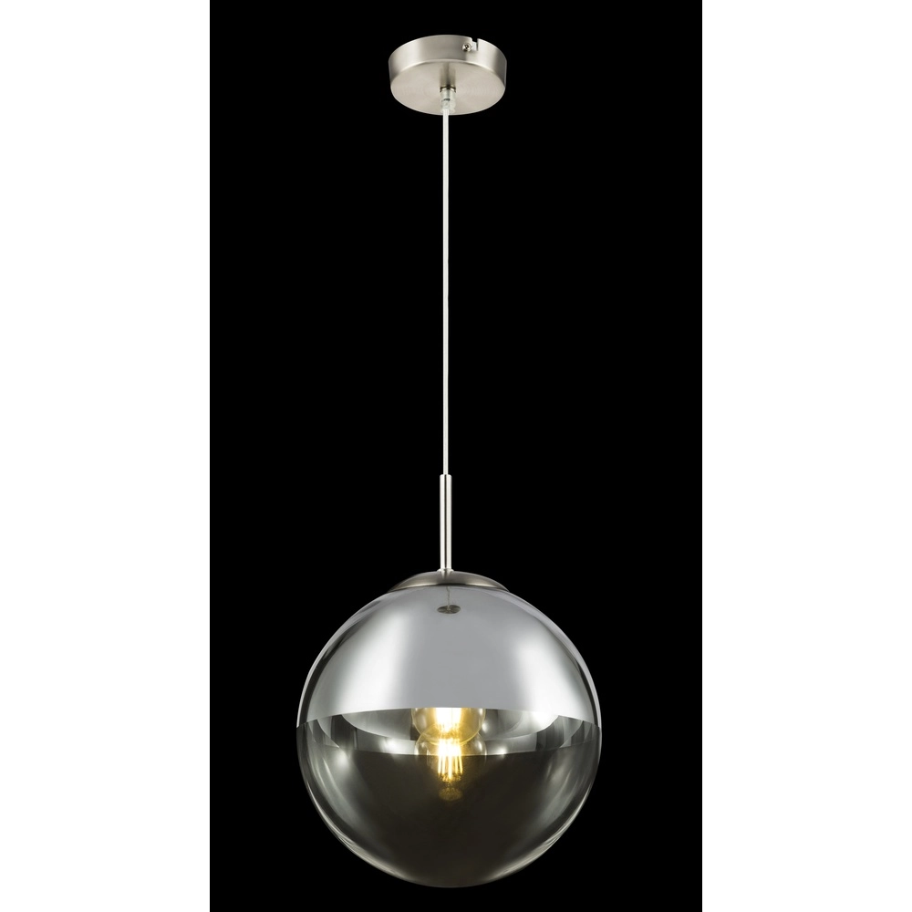 Lampe suspendue Varus nickel Ø 25cm Globo 9007371374441