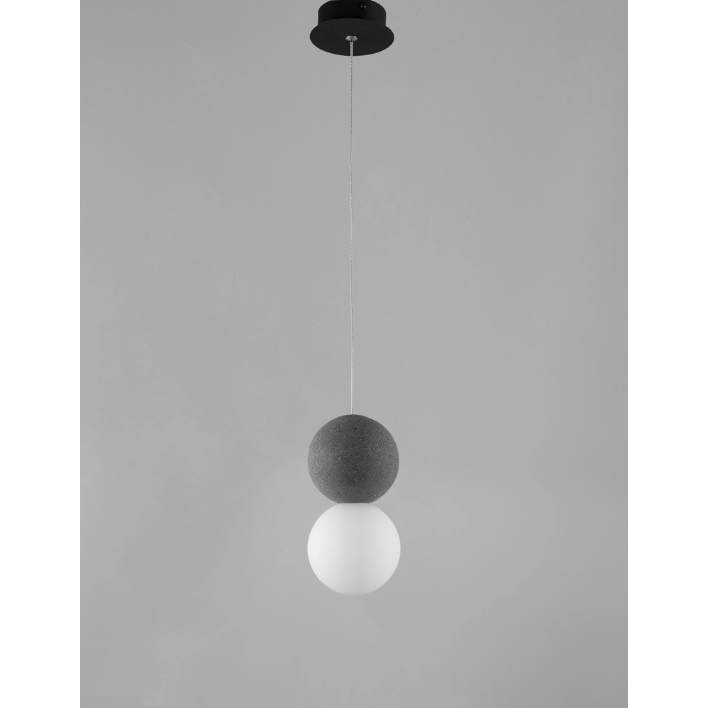 Suspension Zero Gris avec blanc Lyora 5212017426949