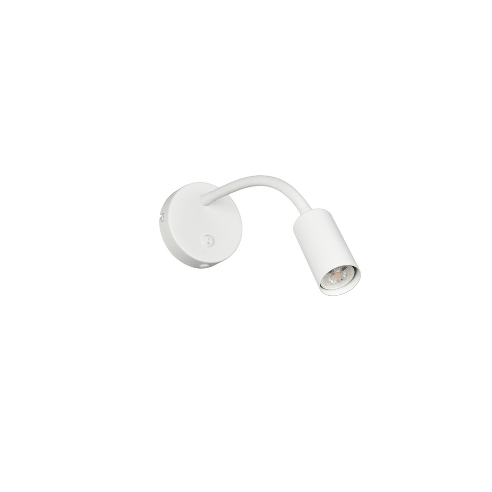 Éclairage mural Taryn Blanc avec interrupteur Trio 4017807685688