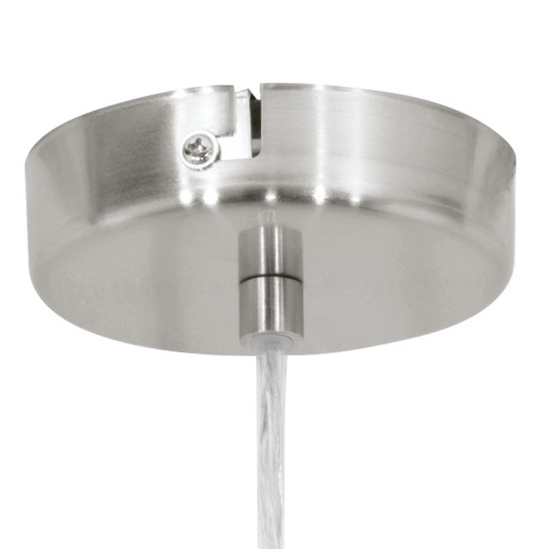 Lampe à suspension Pasteri 38cm gris Eglo 9002759315733