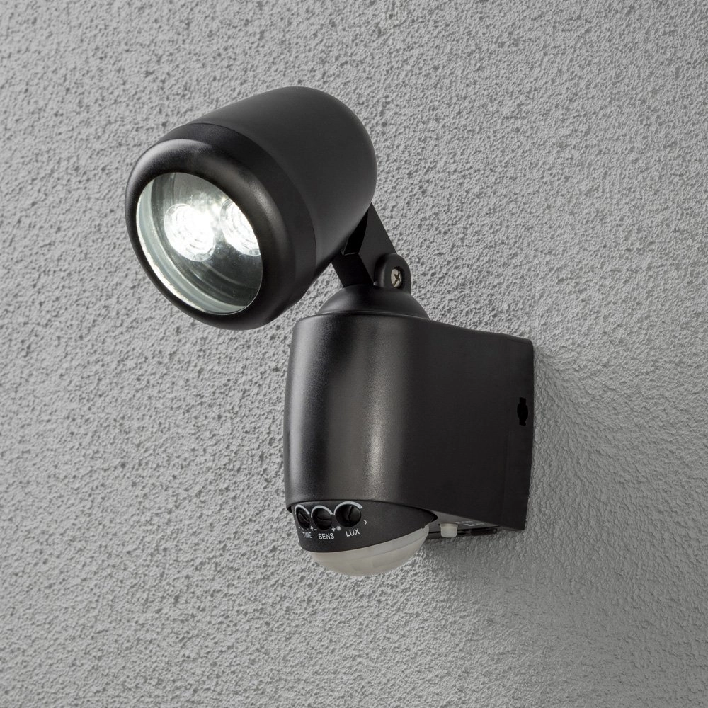Spot mural LED Prato avec capteur de mouvement KonstSmide 7318307693751