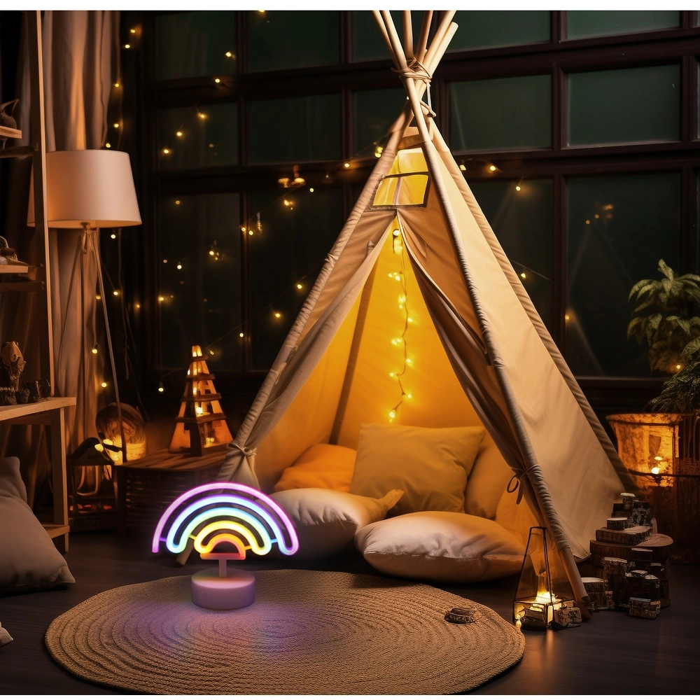 Lampe de table Pelangi Arc-en-ciel néon Globo 9007371484485