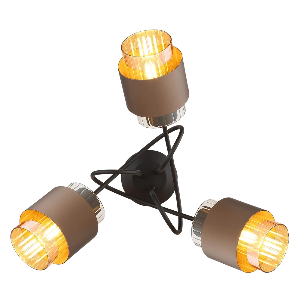 Lampe de plafond Milley 3-lumière Globo 9007371586349