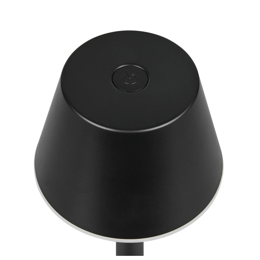 Lampe de table rechargeable Vidal noir Trio 4017807644838