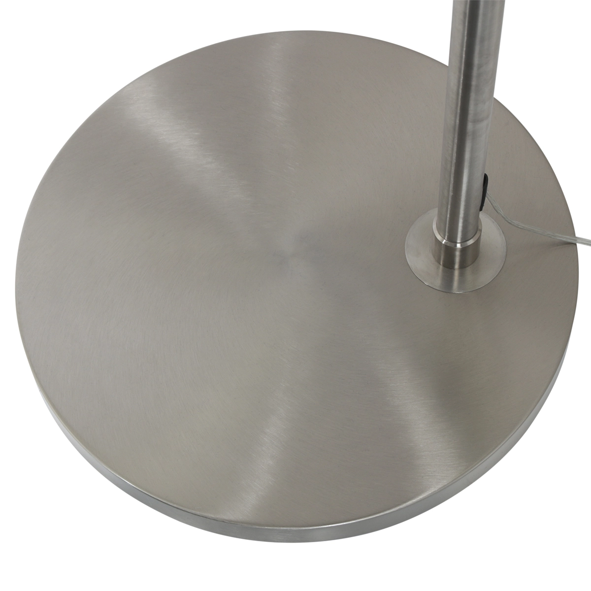 Lampe à arc Sparkled Acier inoxydable avec capot velours taupe Steinhauer 8712746145953