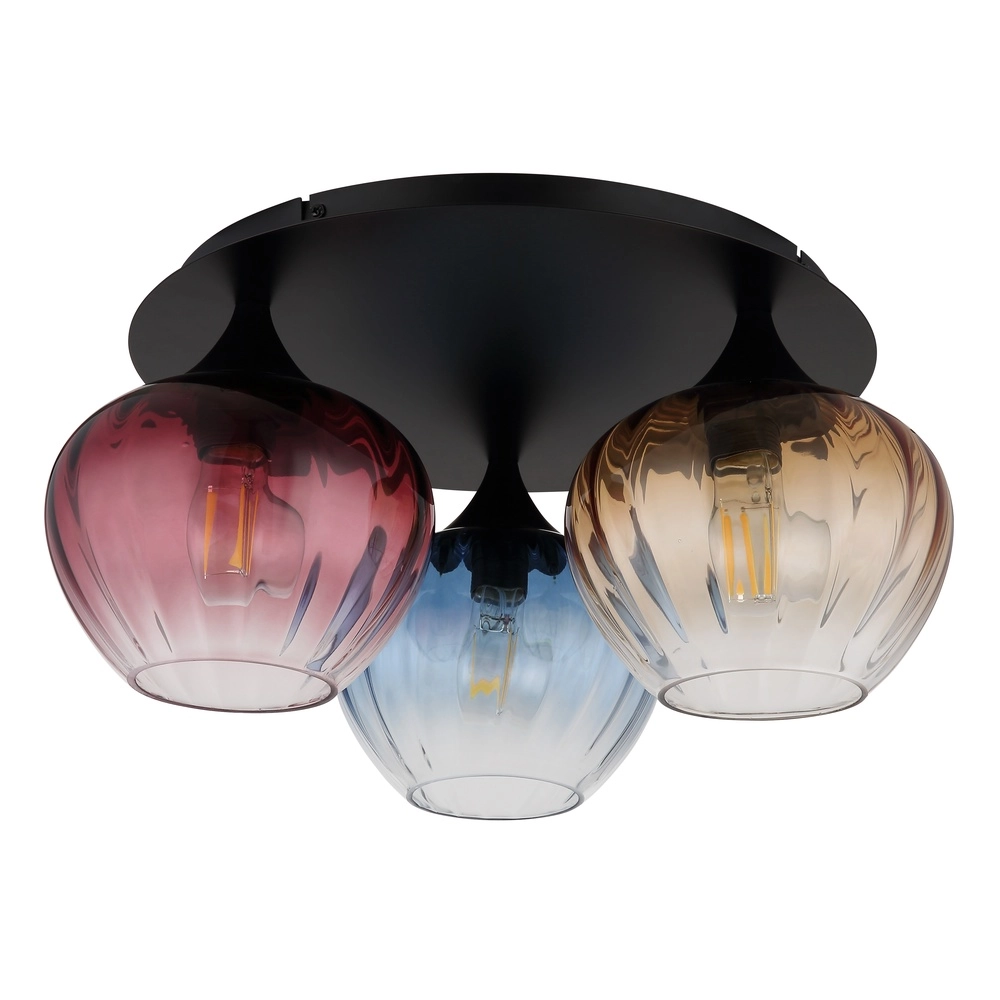 Lampe de plafond Sander Plusieurs couleurs de verre Globo 9007371506132