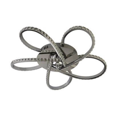 Plafonnier Daisy chrome Searchlight 5053423187068