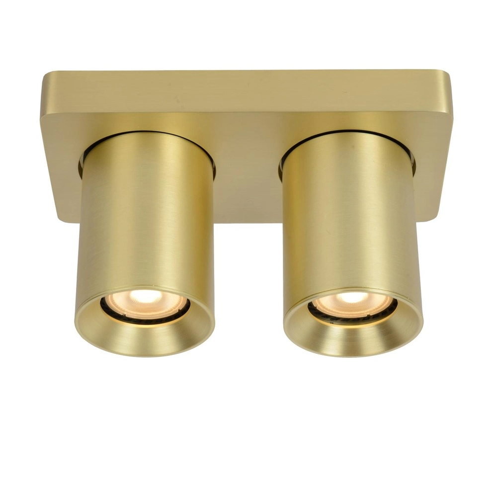 Projecteur de plafond Nigel Or 2-léger Lucide 5411212092977