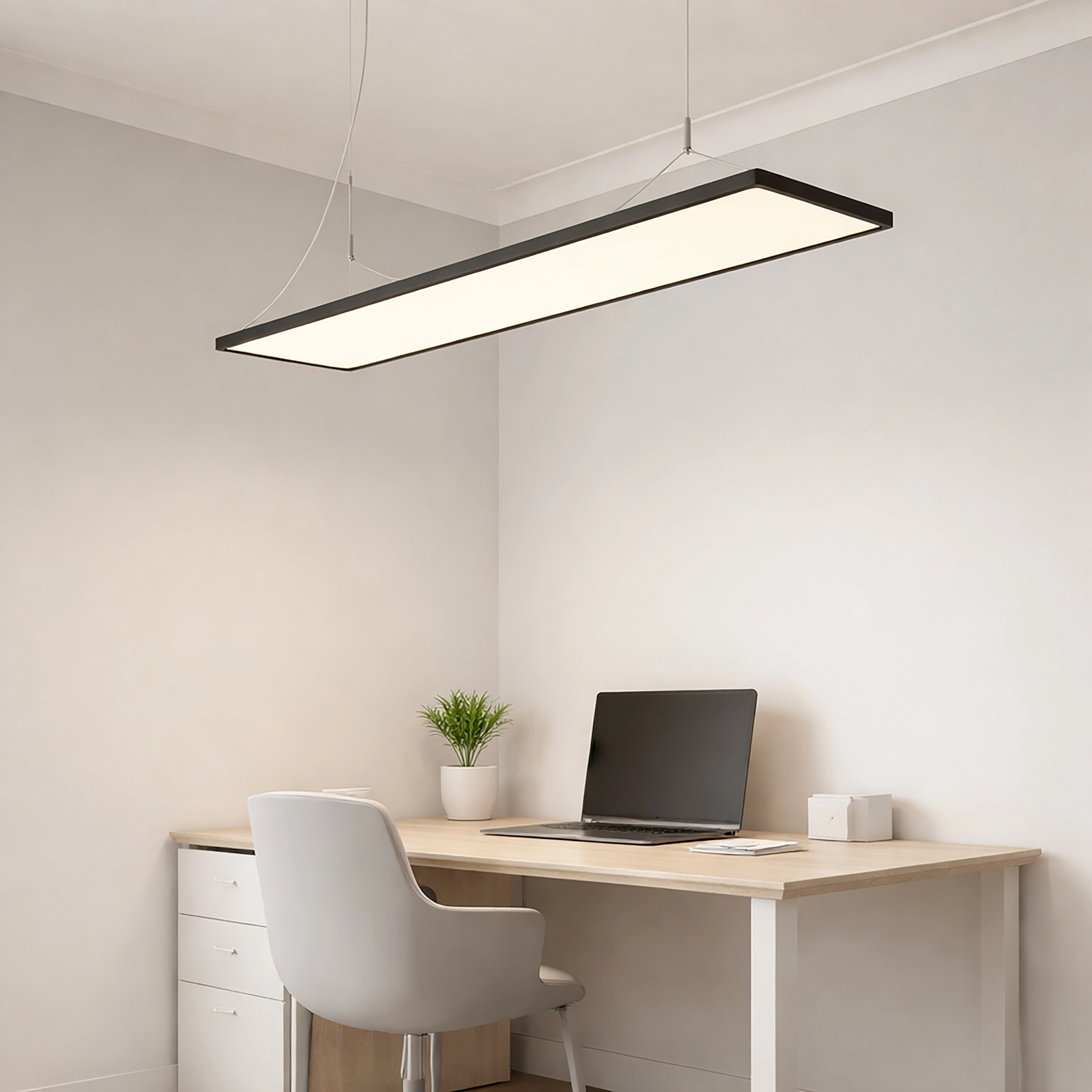 Lampe suspendue Vistina Noir Lyora 5053423272696