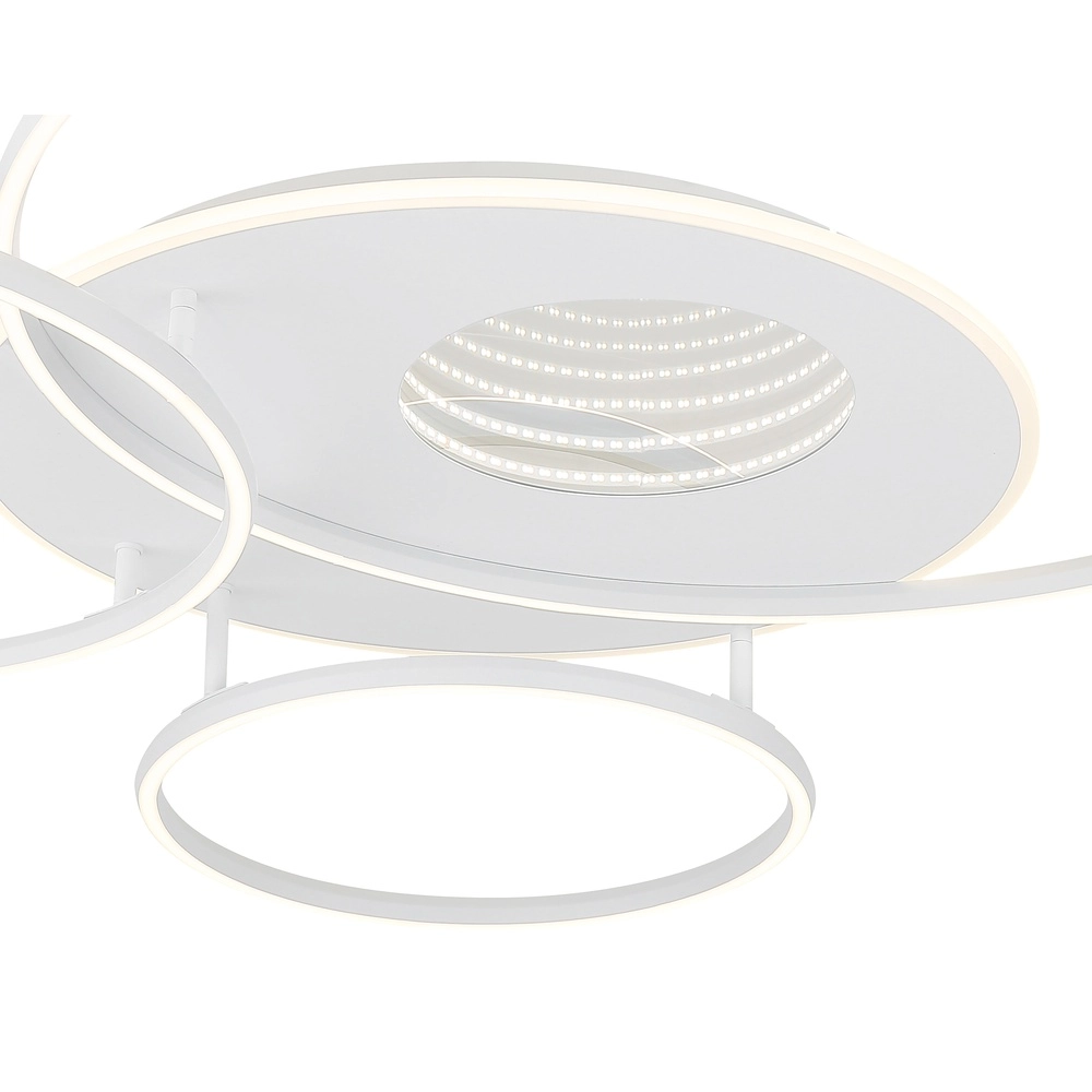 Lampe de plafond moderne Invertina blanc 126cm Globo 9007371576043