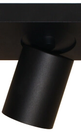 Spot à 3 lumières Megano noir Artdelight 8719831735617