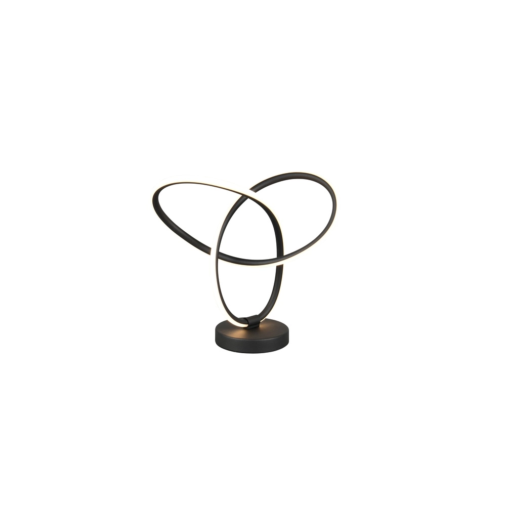 Lampe de table Lando Design noir Trio 4017807656527