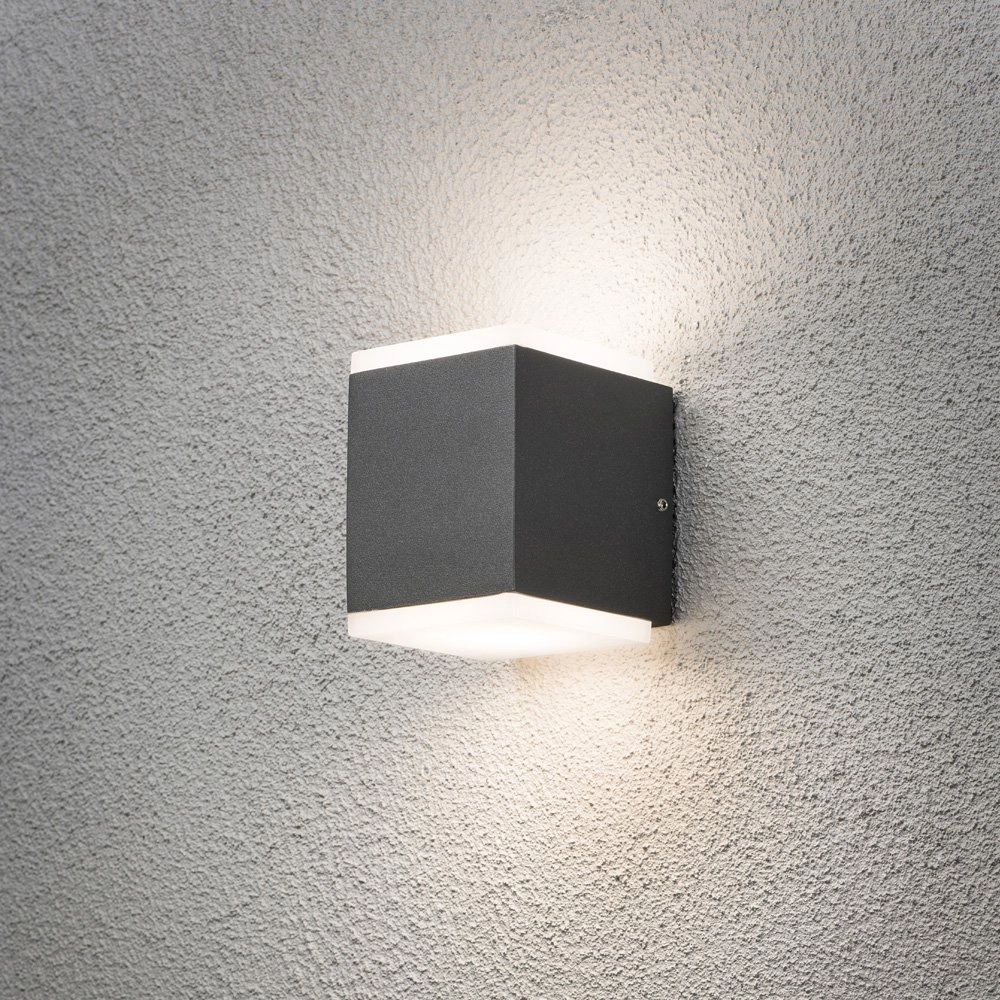 Spot mural LED Monza Up - Down anthracite KonstSmide 7318307991376