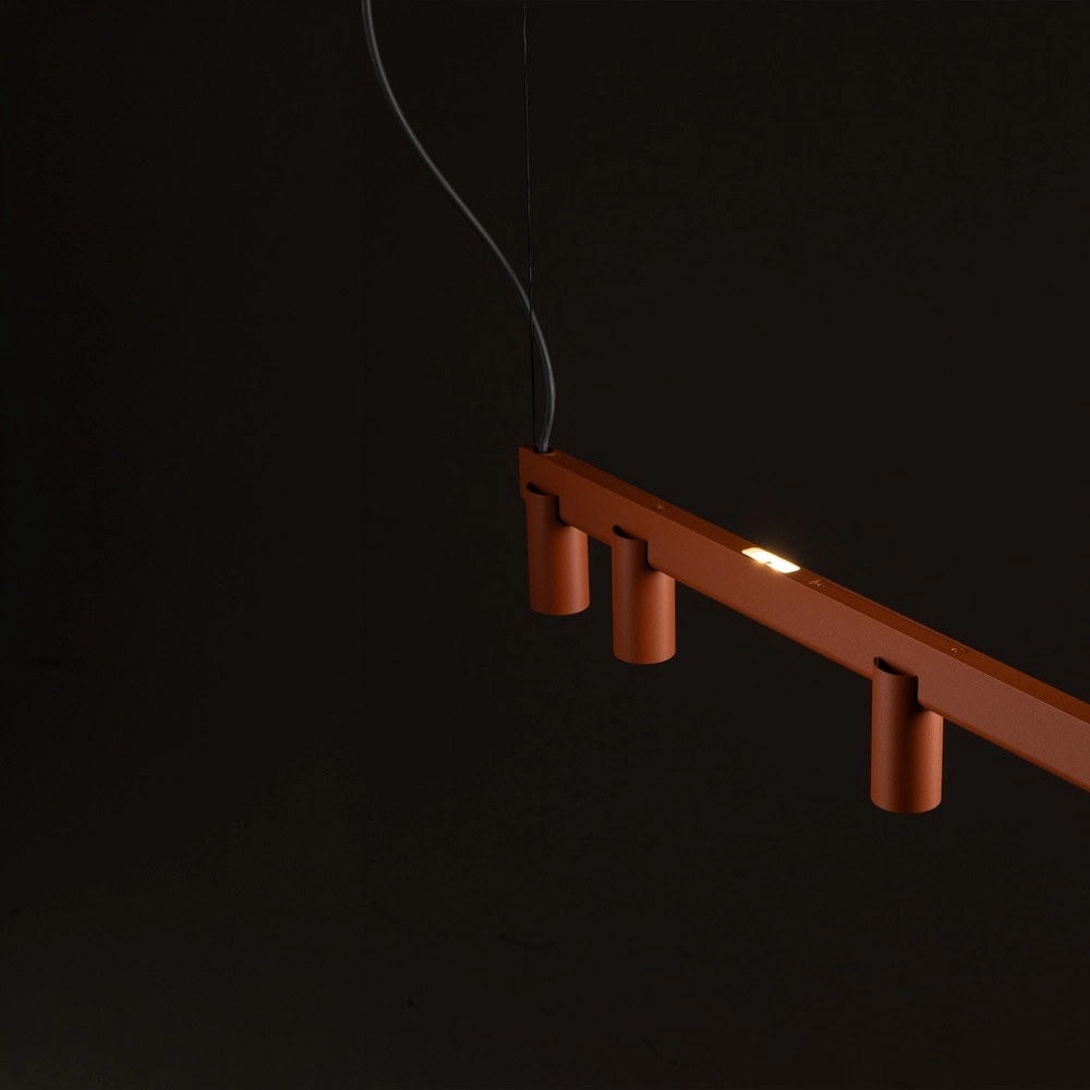 Lampe pendante de conception Fourty Terre cuite à 7 lumières Lyora 5903139124232