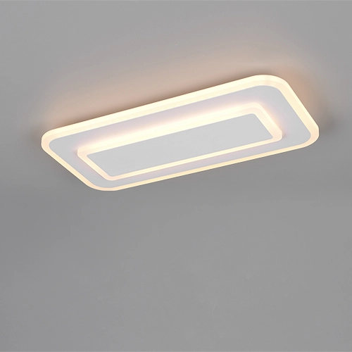 Lampe de plafond moderne Riva blanc 40 cm