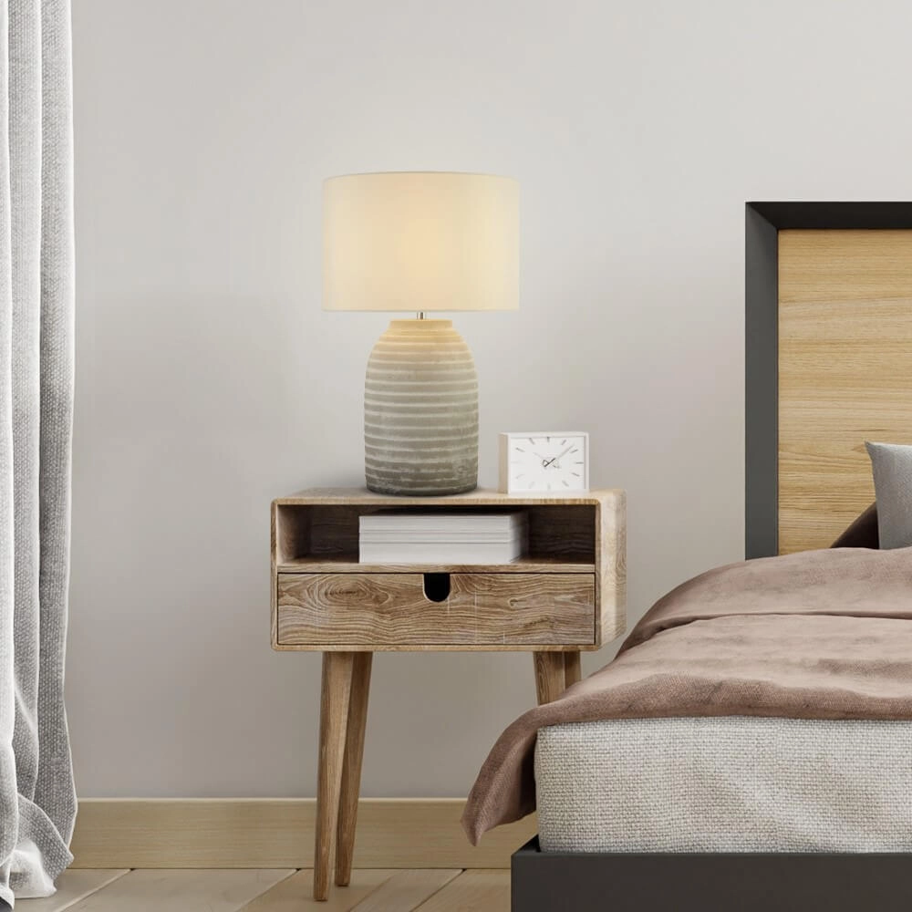 Lampe de table Tablu crème Searchlight 5053423248578