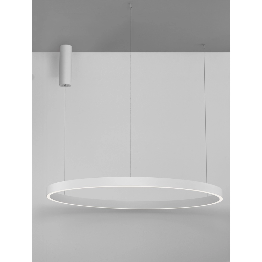 Suspension design Elowen blanc Ø 98cm Suspension design Elowen blanc Ø 98cm