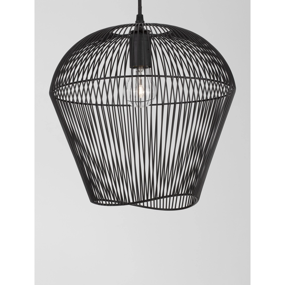 Suspension Bohème Bredo Ø 31,5 cm noir Lyora 5212017438911
