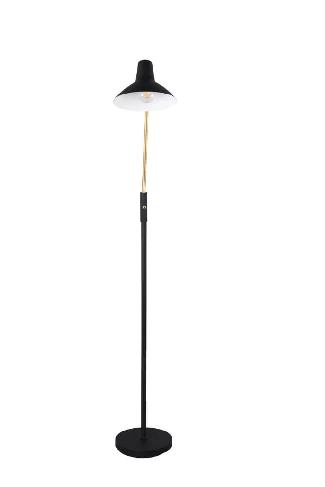 Lampe de lecture sur pied Traveller noir Trio 4017807613735