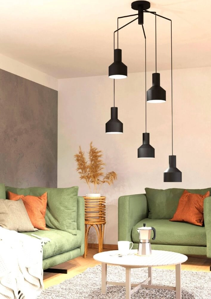 Lampe suspendue Vide Casibare noir Eglo 9002759995539