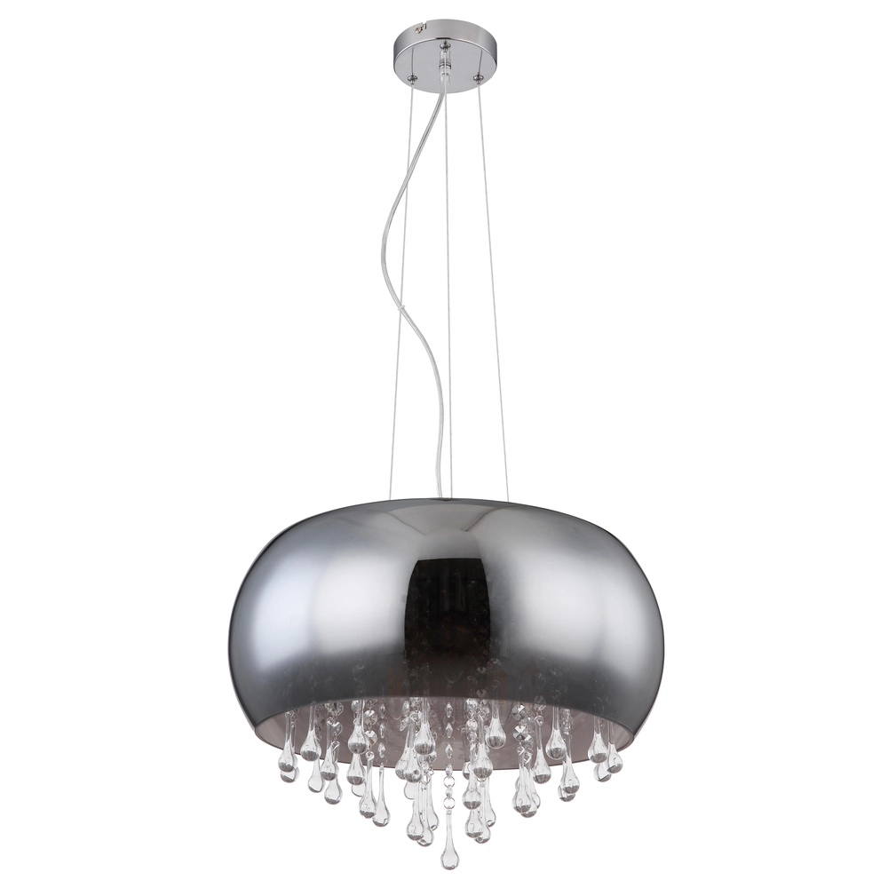 Lampe suspendue Kalla Ø chrome 44cm Globo 9007371412938