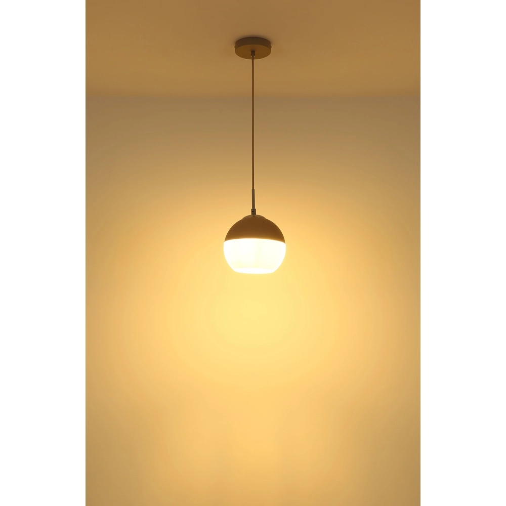 Suspension Ragusa brun sable Ø 20cm Globo 9007371569786