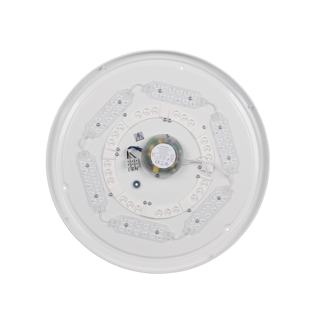 Éclairage de plafond Pavo Ø 49cm blanc Trio 4017807704112