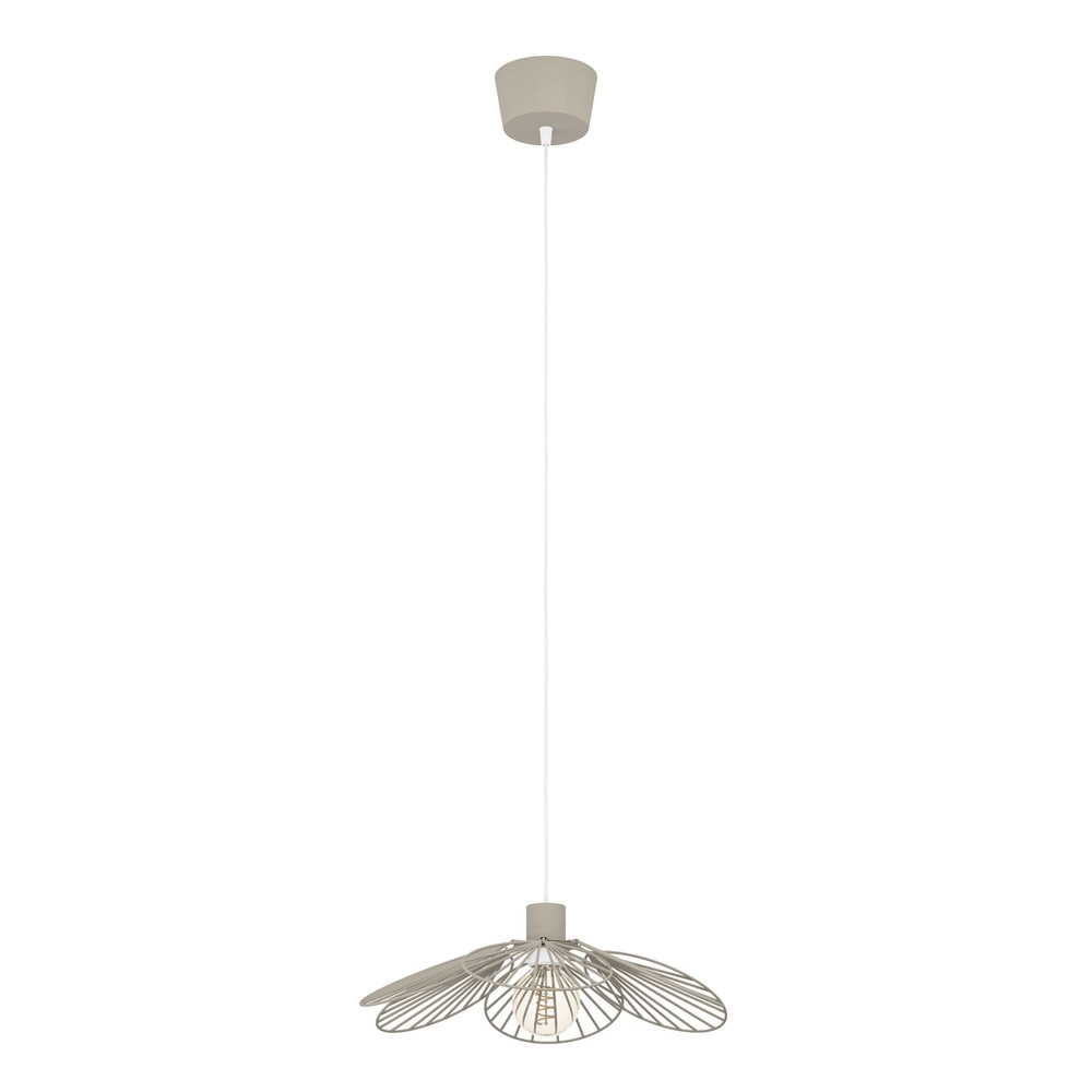 Lampe suspendue Binacua brun sable Ø 45 cm Eglo 9008606405930