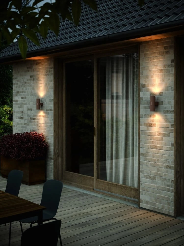 Concevoir - downlighter Kyklop Ripple brun rouille Nordlux 5704924015519