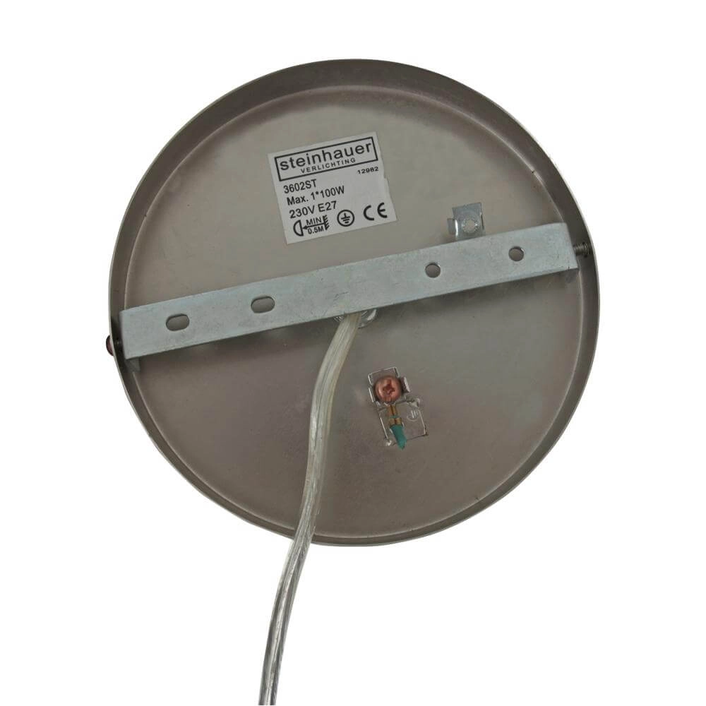 Suspension Sparkled Light métal avec abat-jour blanc Steinhauer 8712746173130