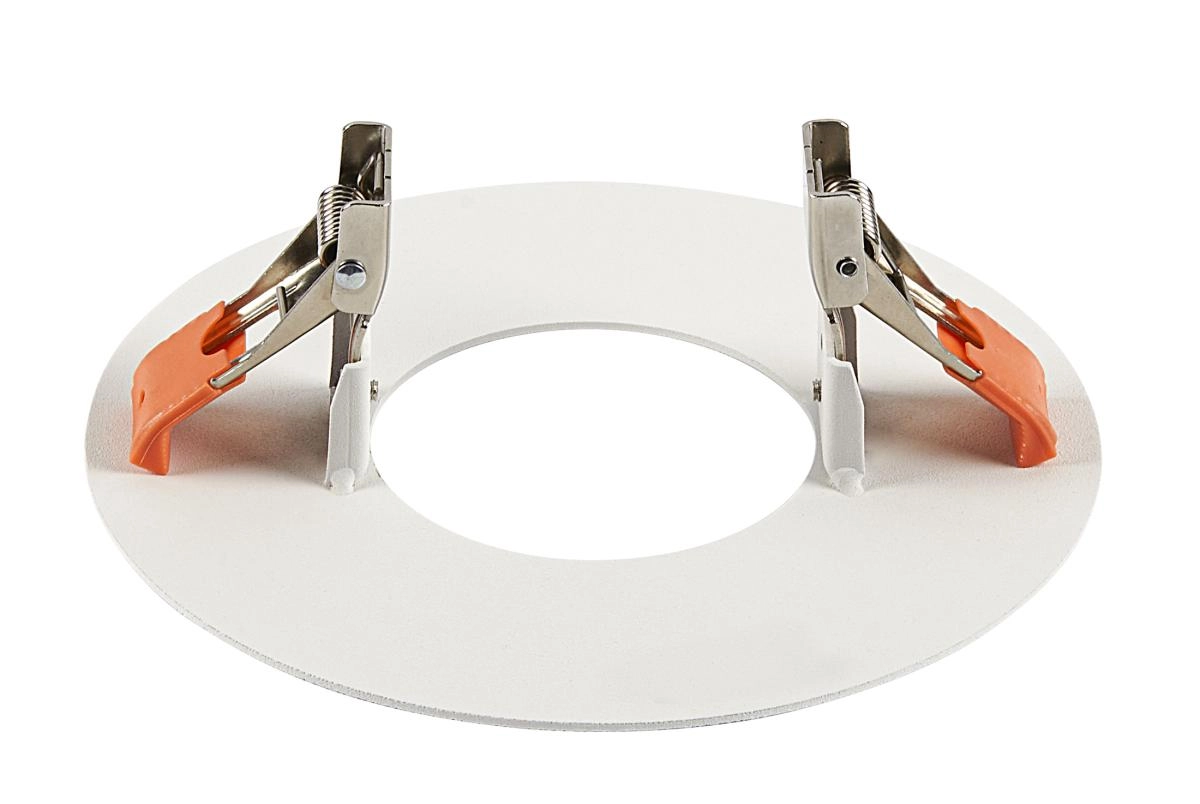 Cadre de montage avant Numinos XS rond 160/70mm blanc SLV 4024163262309