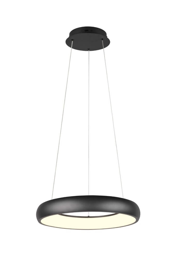 Lampe suspendue LED Cardona noir - Ø 45cm Trio 4017807613841