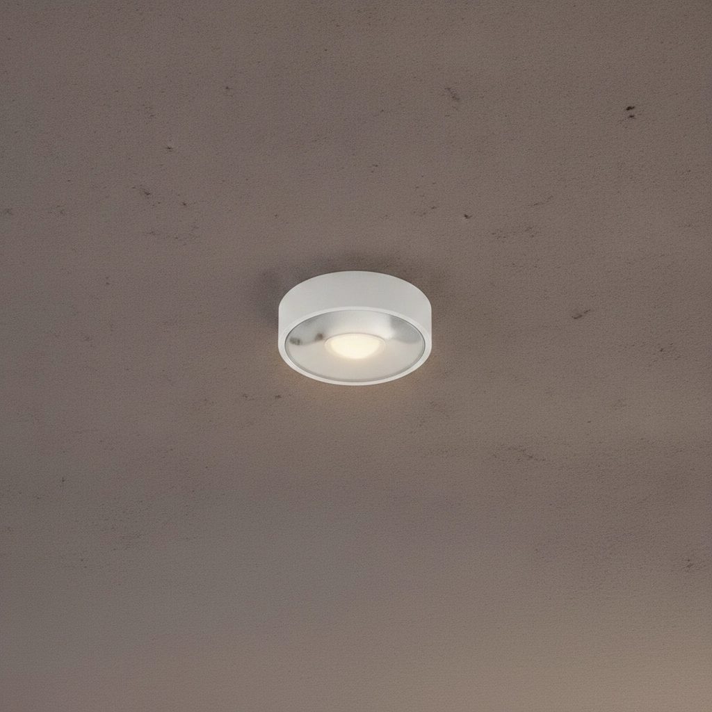 Lampe de plafond élégante Grix Blanc
