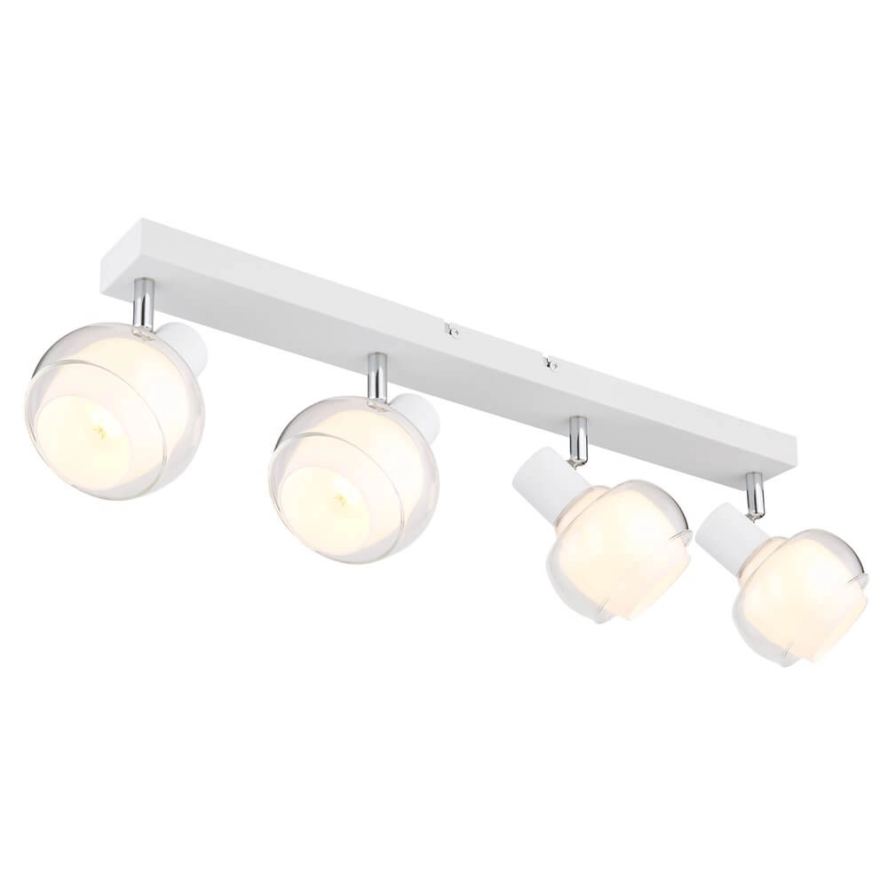 Plafonnier blanc Tokki 4 lumières